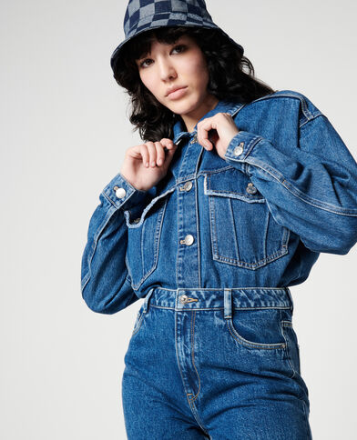 Veste en jean bleu denim - Pimkie