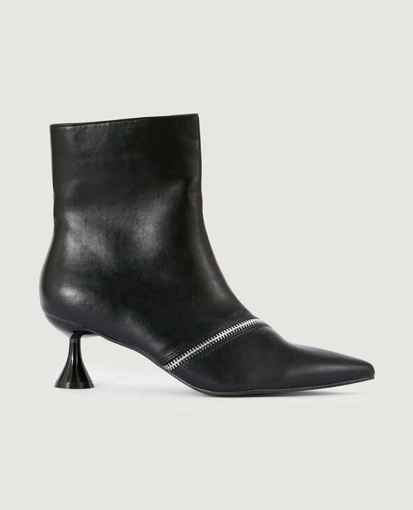 Boots bout pointu talon bobine