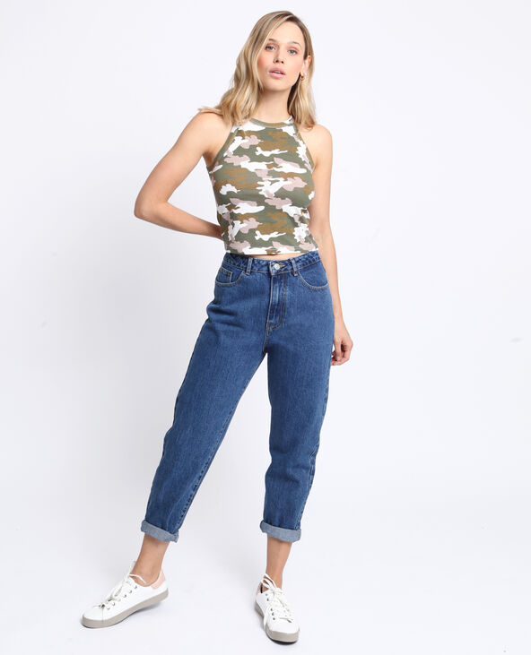 Cropped top camouflage taupe - Pimkie