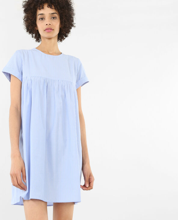 Robe babydoll shop bleu ciel