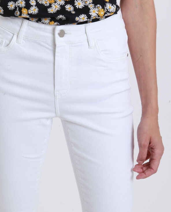 Jean skinny mid waist blanc - Pimkie