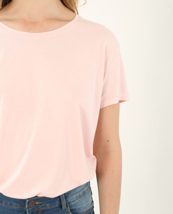T-shirt à manches courtes rose clair - Pimkie