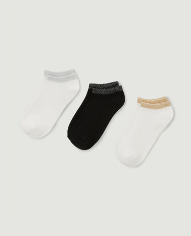 Lot de 3 paires de soquettes blanc - Pimkie