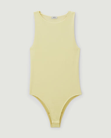 Body sans manches jaune - Pimkie