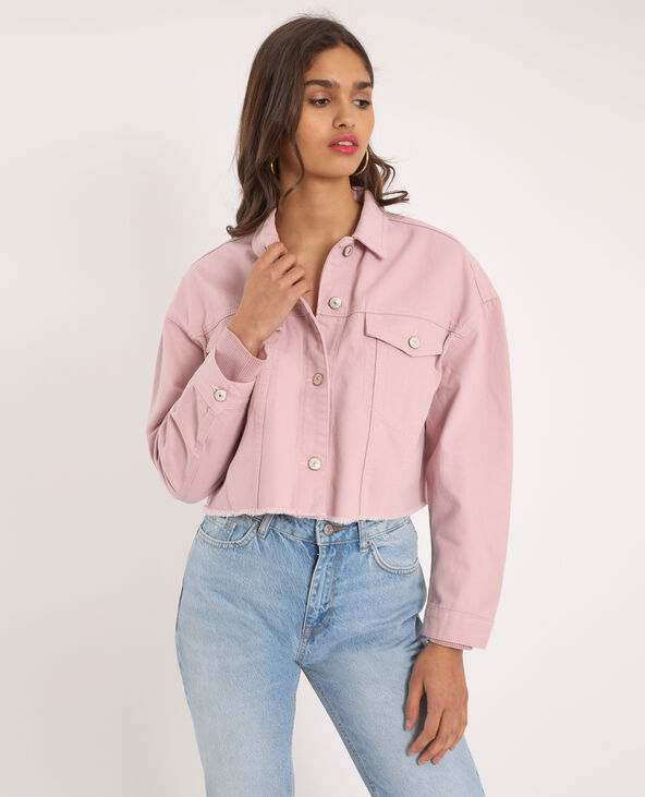 Veste en on sale jean courte pimkie