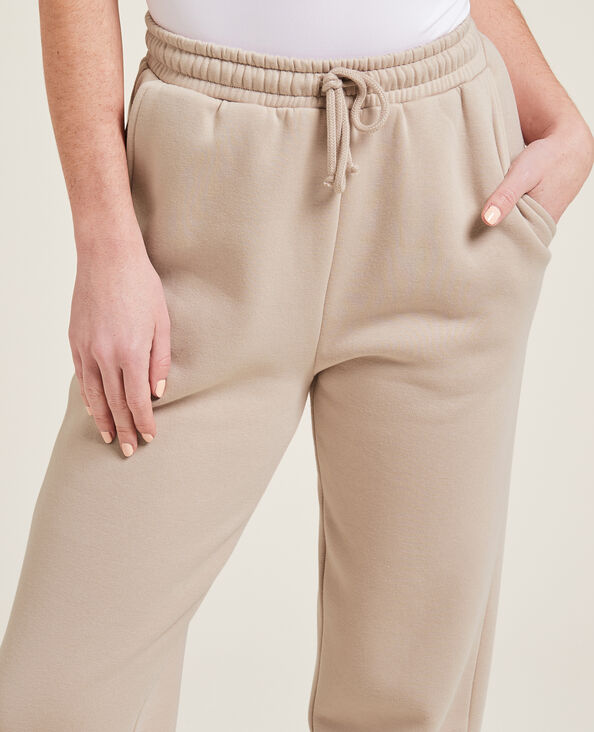 Pantalon de jogging en molleton gris clair - Pimkie
