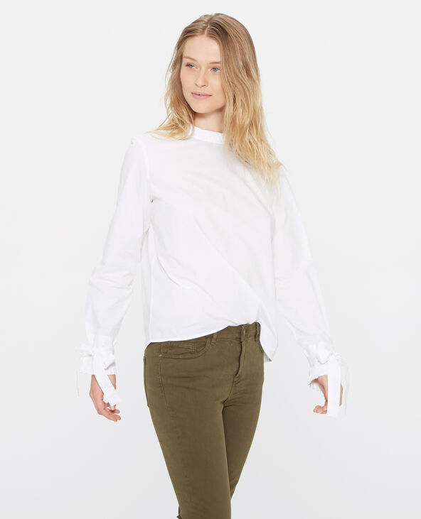 Blouse a col hotsell montant