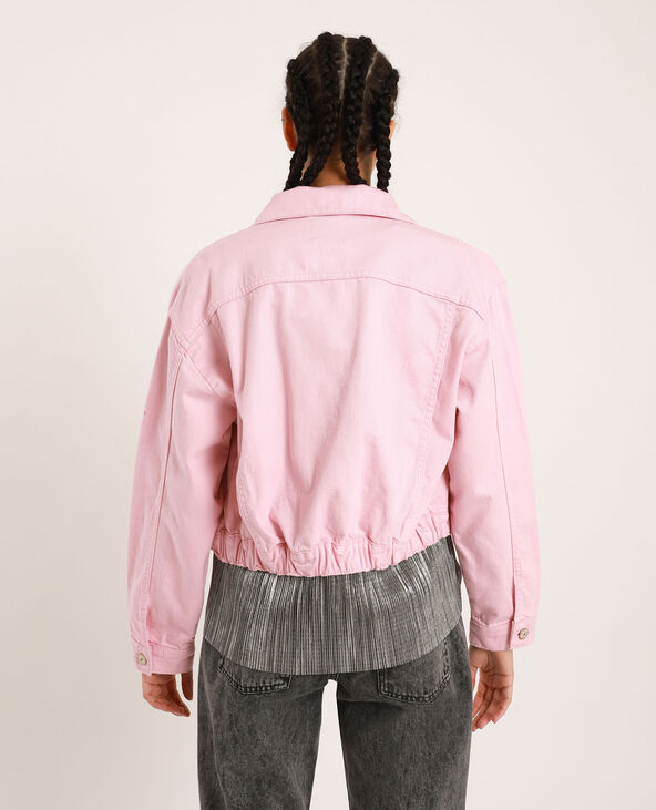 Veste en jean courte