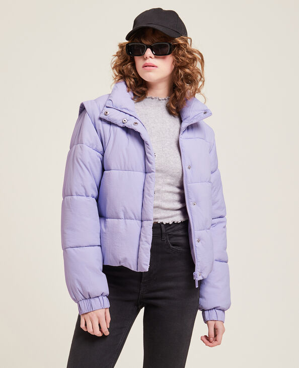 Doudoune courte violet - Pimkie