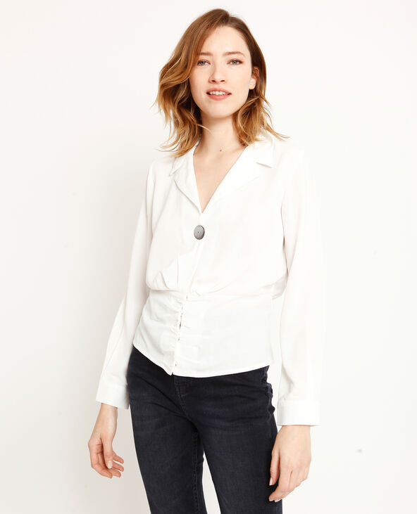 Chemise boutonnée blanc - Pimkie