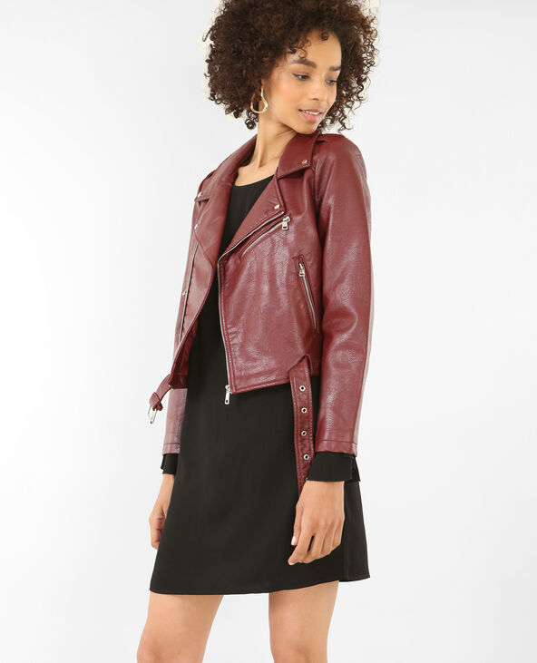 Veste simili cuir femme pimkie sale