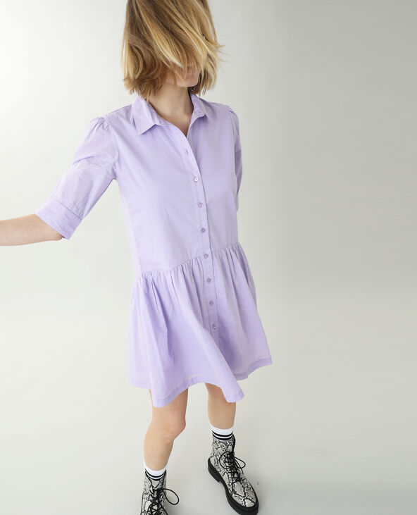 Robe chemise violet - Pimkie