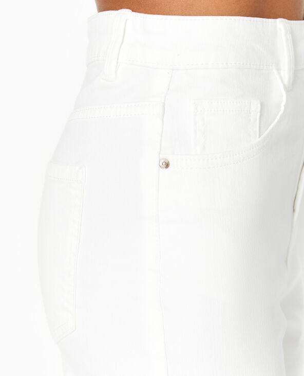 Jean skinny taille haute blanc - Pimkie