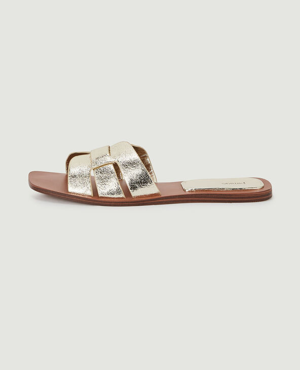 Sandales mules plates store