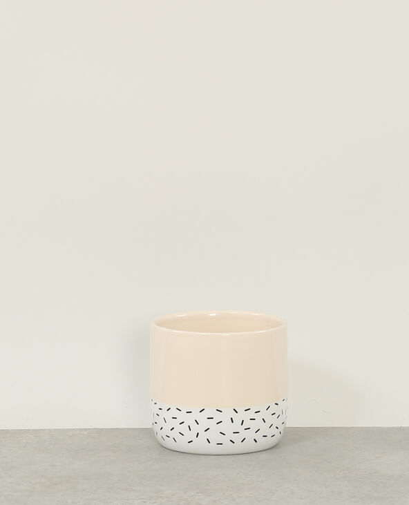 Pot en céramique rose clair - Pimkie