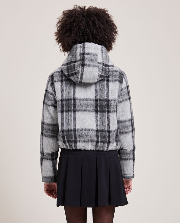 Blouson à capuche gris clair - Pimkie