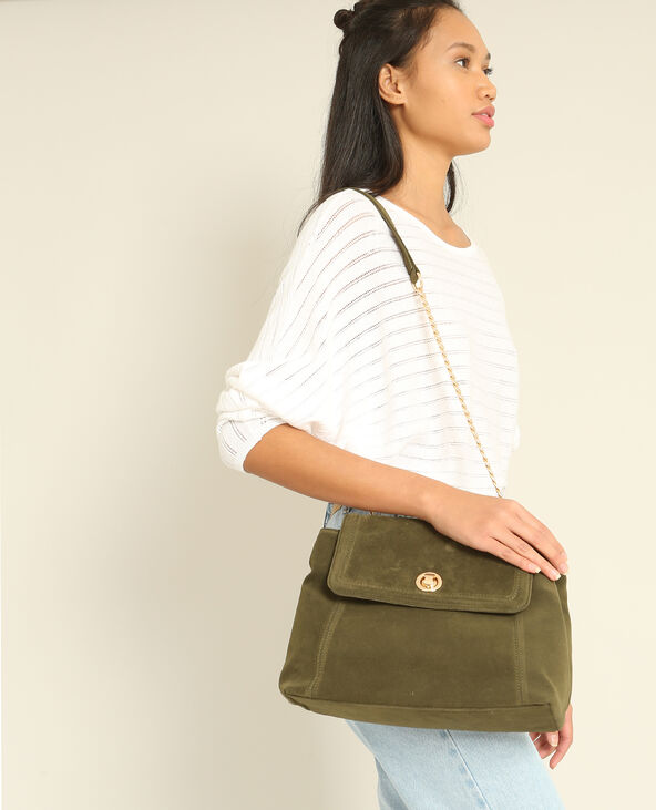 Sac sales bandoulière kaki