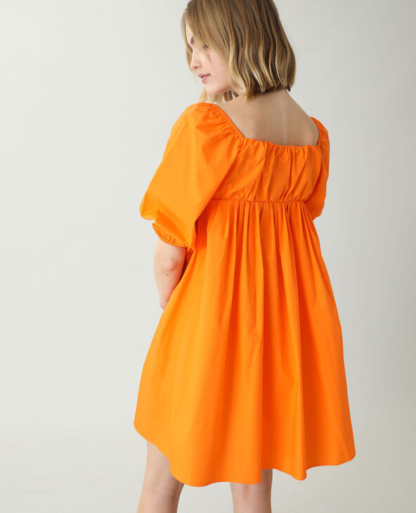 Robe trapèze orange - Pimkie