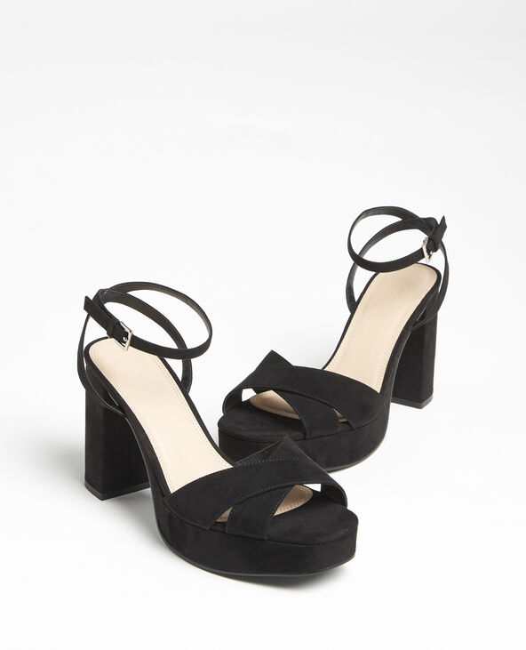 Sandales plateforme noir - Pimkie