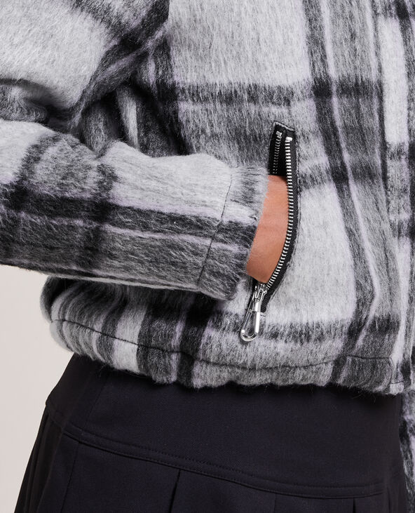 Blouson à capuche gris clair - Pimkie