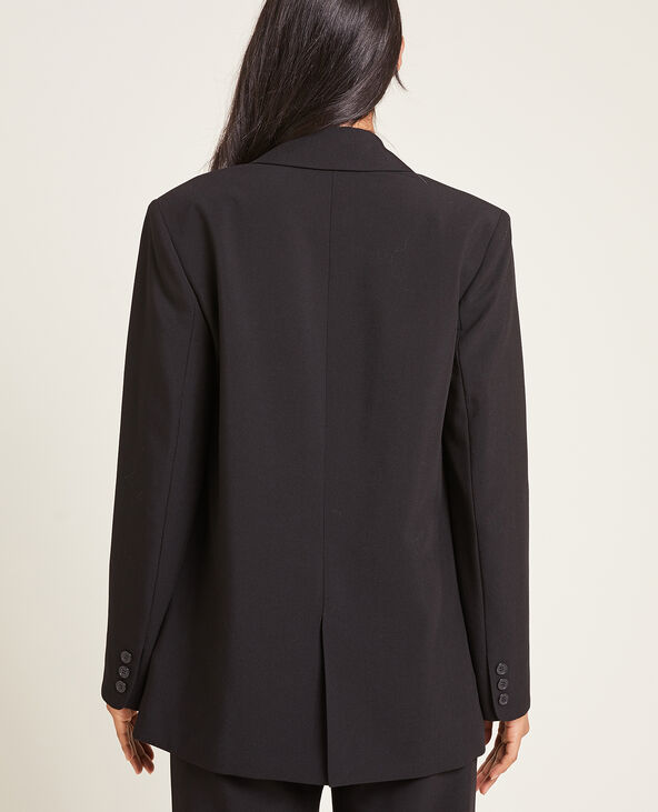 Veste blazer oversize noir - Pimkie