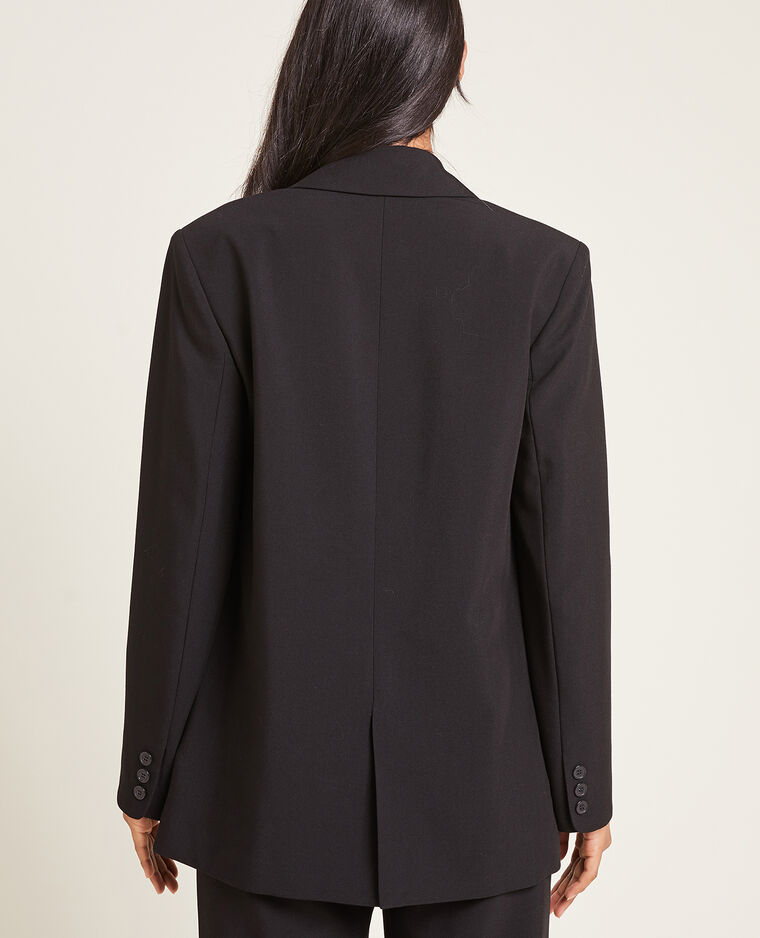 Veste blazer oversize noir - Pimkie