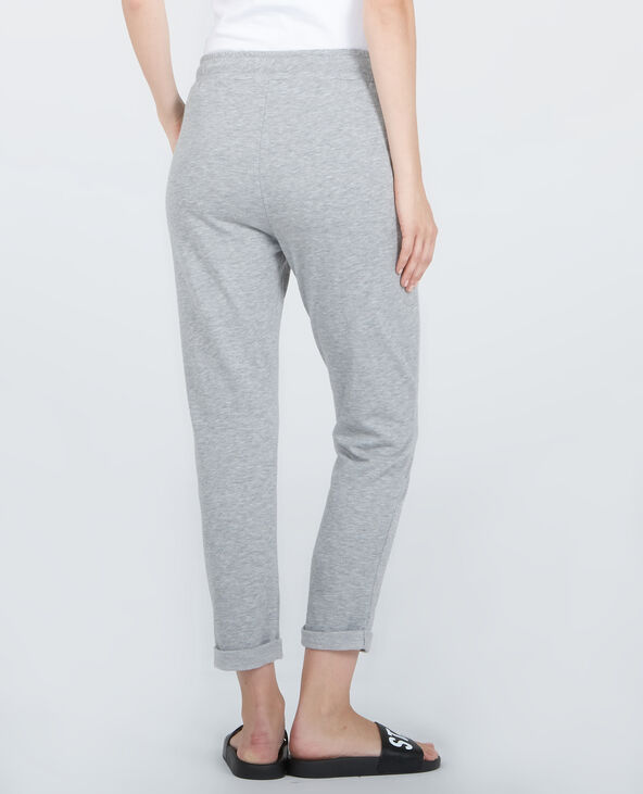 Pantalon de jogging homewear gris chiné - Pimkie