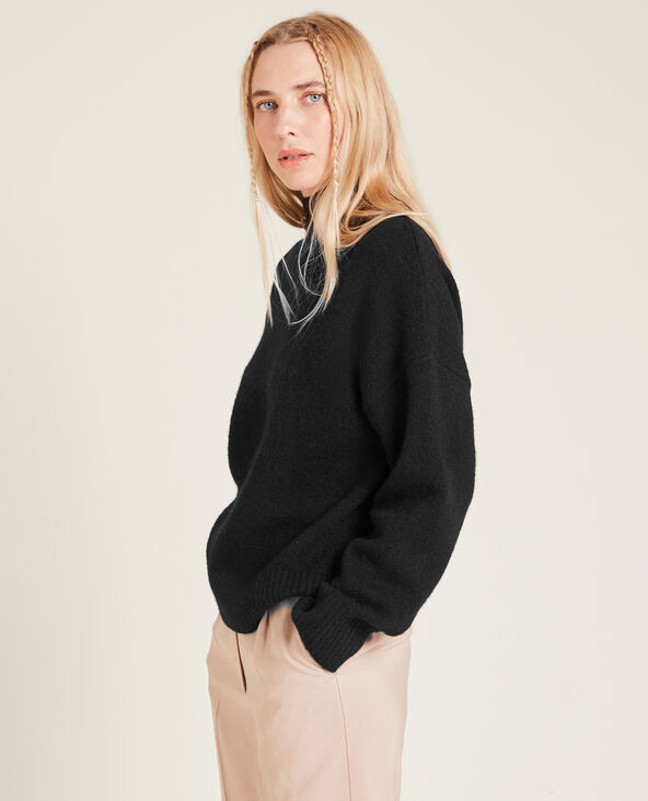 Pull col montant noir - Pimkie