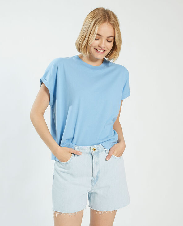 T-shirt oversize bleu clair - Pimkie