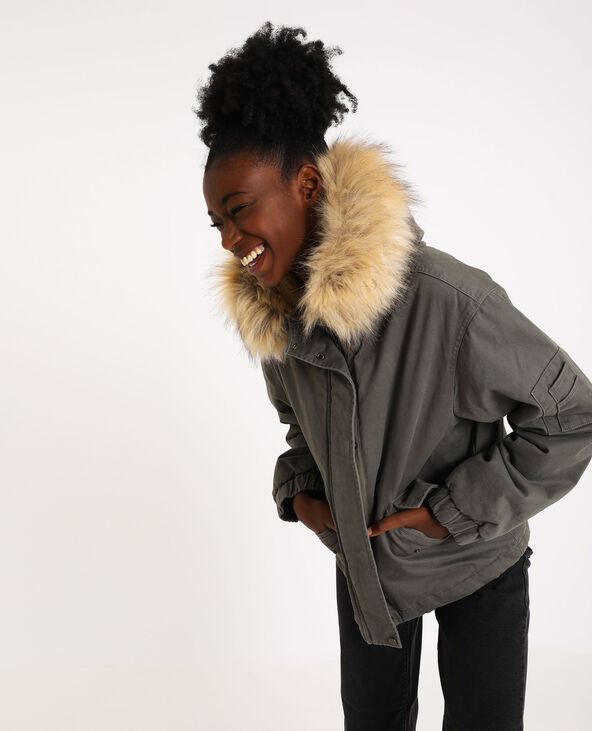 Parka courte capuche Pimkie