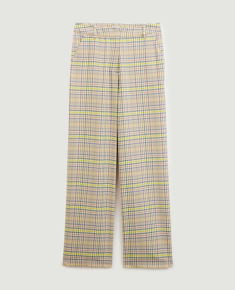 Pantalon large et droit jaune - Pimkie