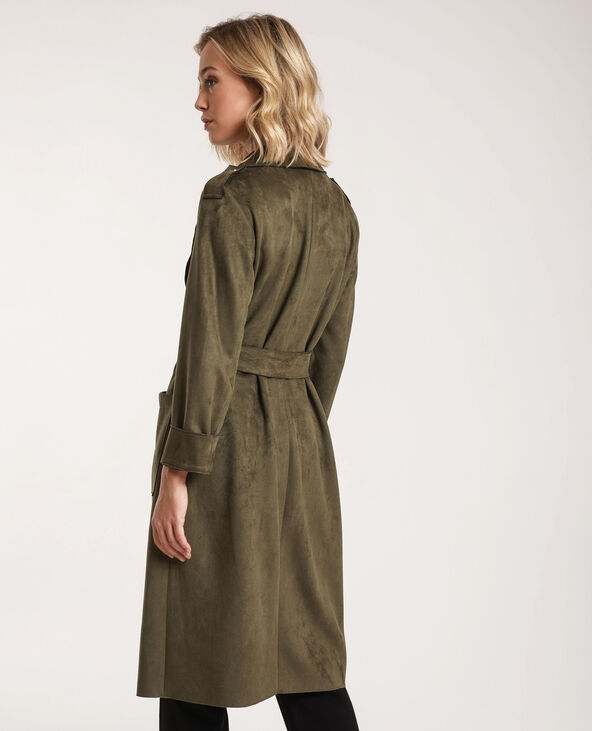 Trench suédine best sale