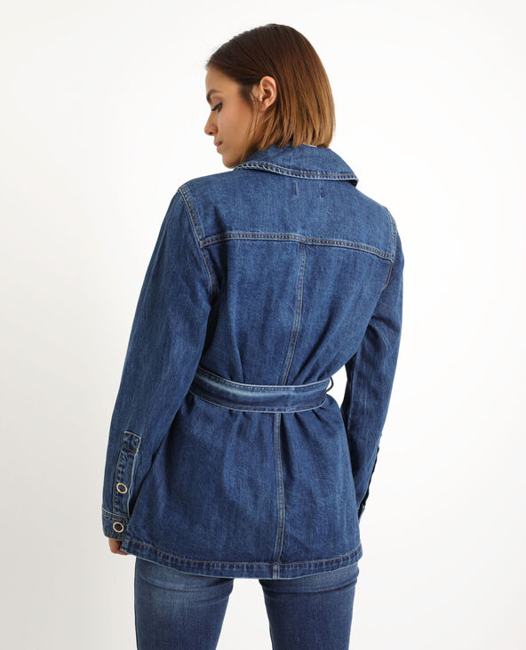 Veste en jean longue pimkie store