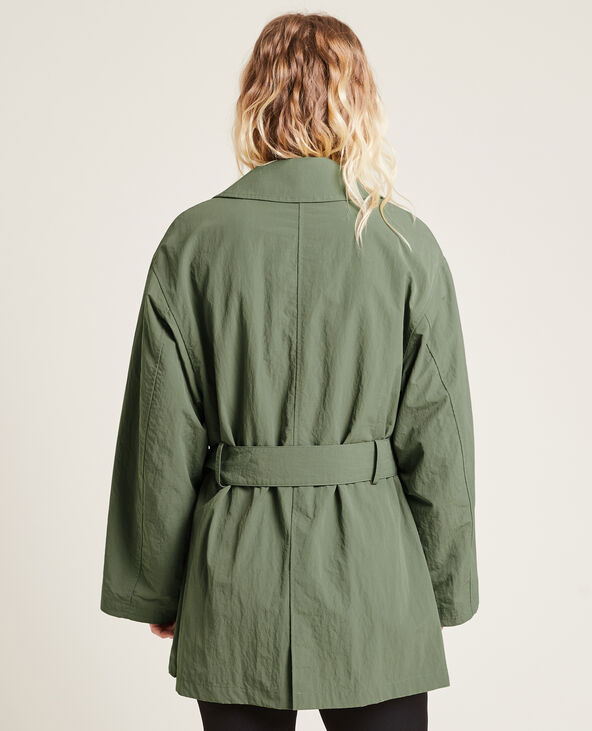 Trench court vert kaki - Pimkie