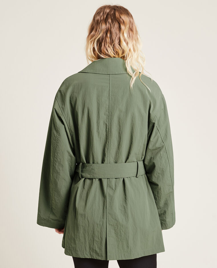 Trench court vert kaki - Pimkie
