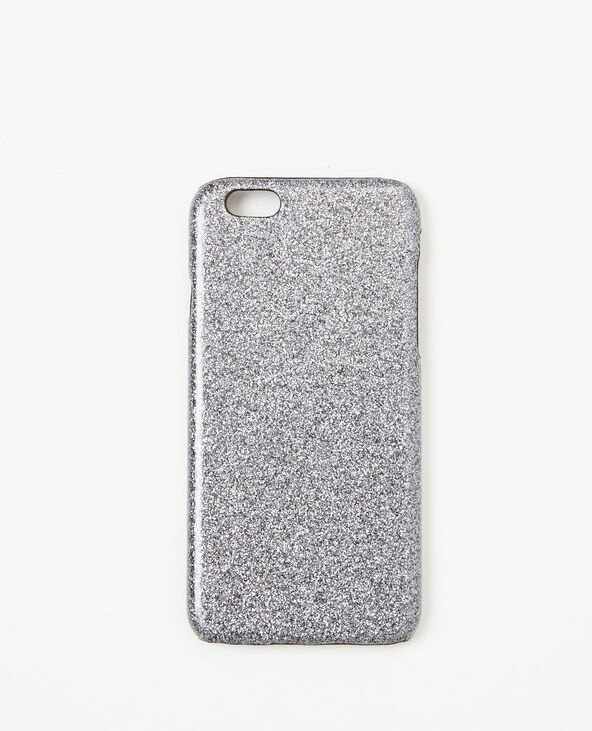 Coque glitter compatible Iphone 6/6S gris - Pimkie