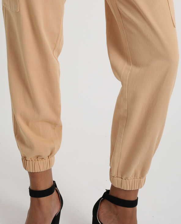 Pantalon cargo beige - Pimkie