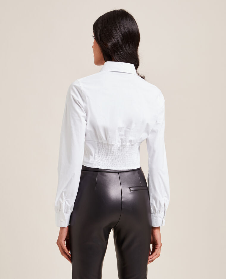 Chemise corset blanc - Pimkie