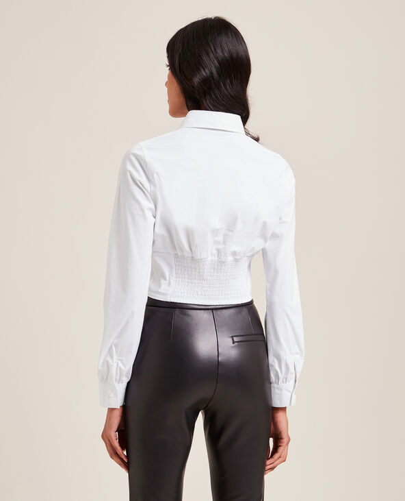 Chemise corset blanc - Pimkie
