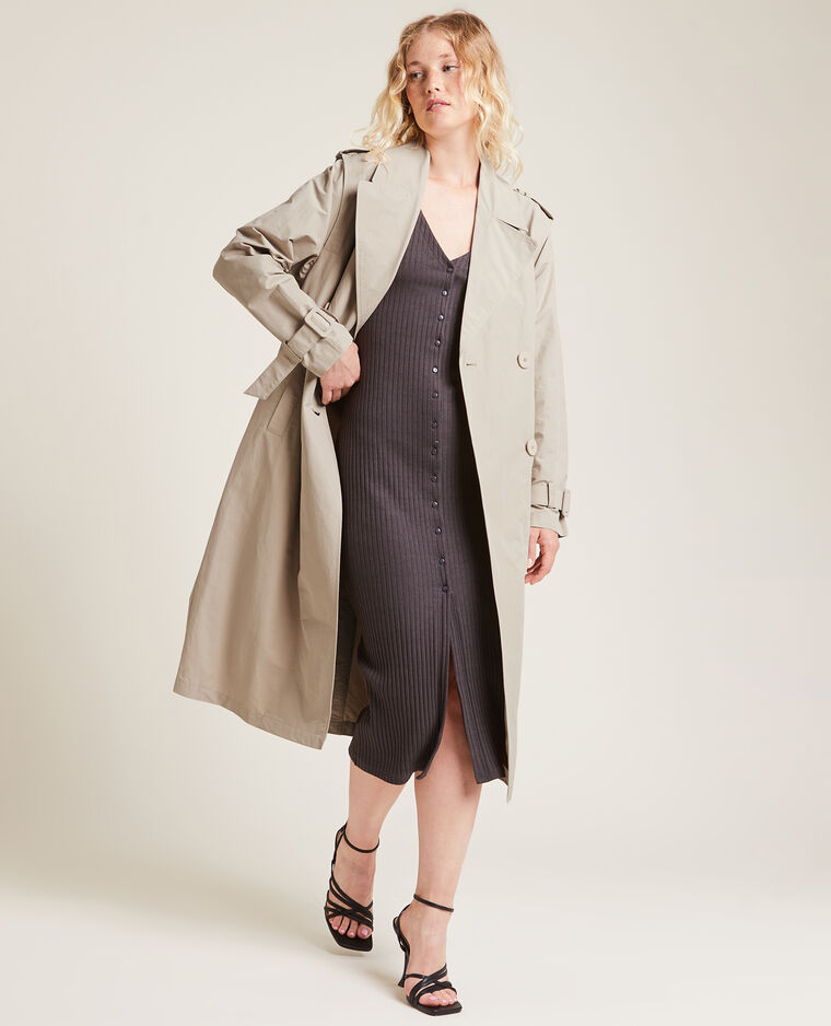 Trench long beige - Pimkie