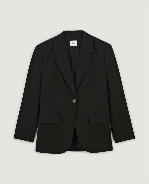 Veste blazer oversize noir - Pimkie