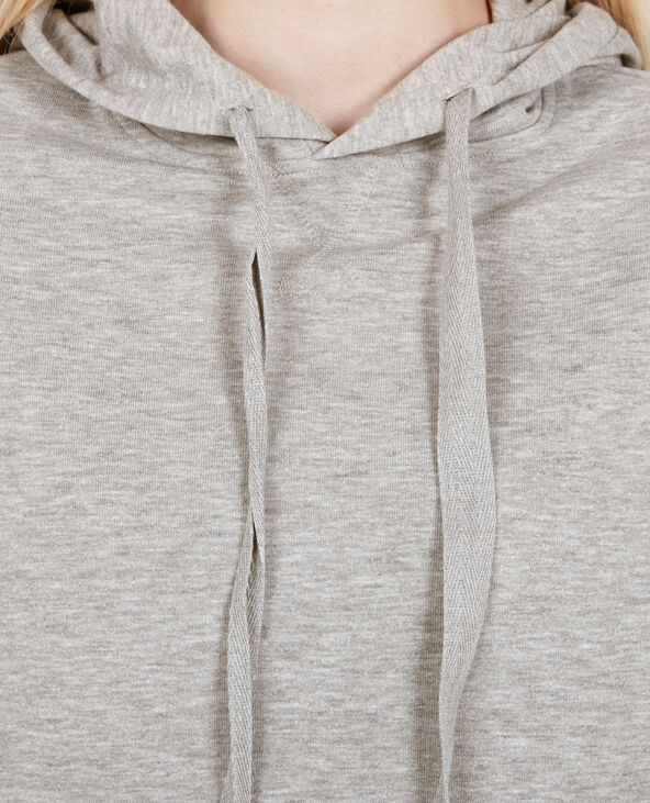 Sweat à capuche homewear gris chiné - Pimkie