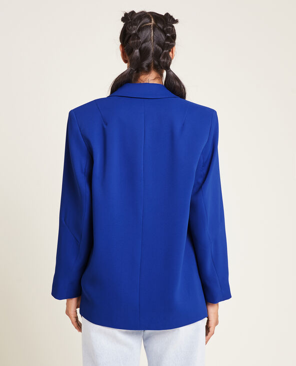 Veste blazer oversize bleu - Pimkie