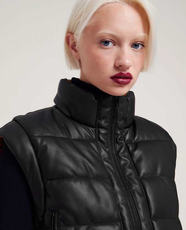 Doudoune zara cuir sales