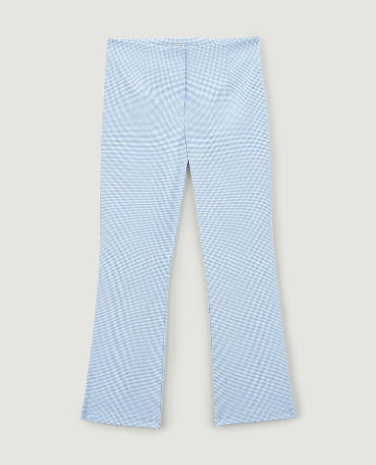 Pantalon flare cropped bleu - Pimkie