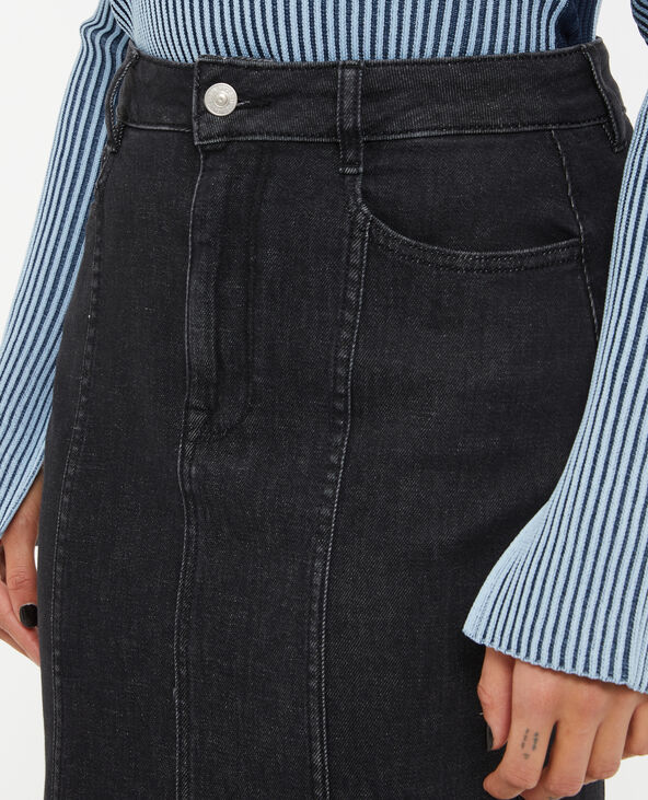Jupe longue en jean