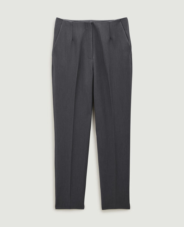 Pantalon cigarette gris foncé - Pimkie