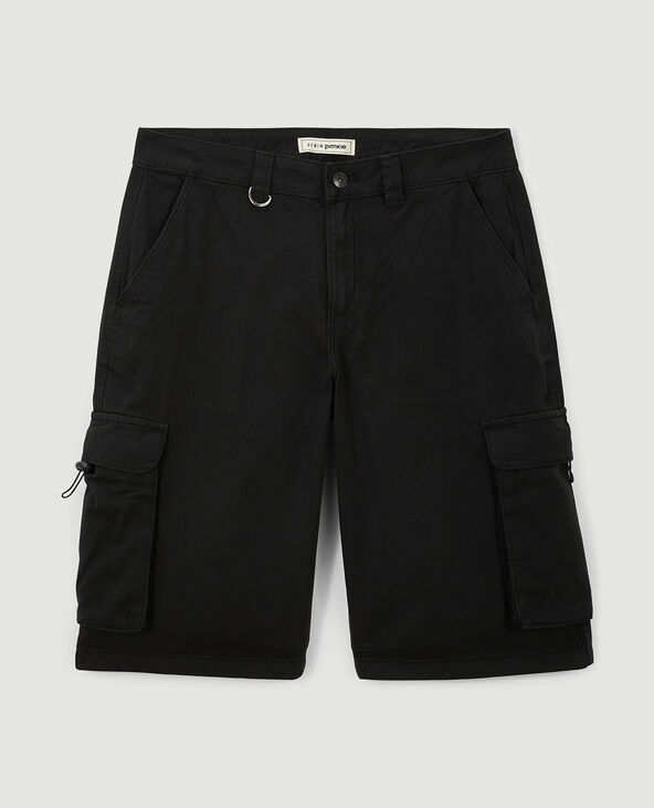 Bermuda cargo noir - Pimkie