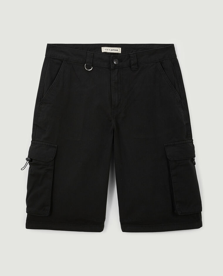 Bermuda cargo noir - Pimkie