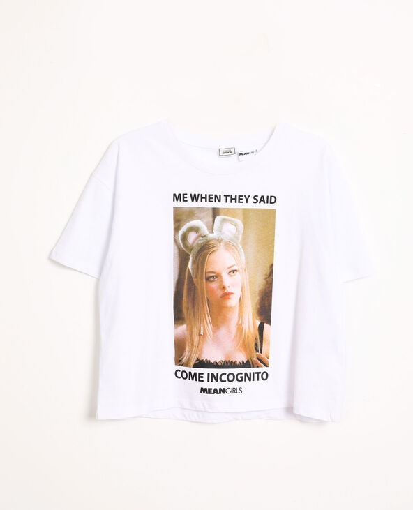 T-shirt Mean Girls blanc - Pimkie